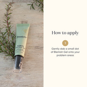 ManukaRx Blemish Control Gel how to apply information 